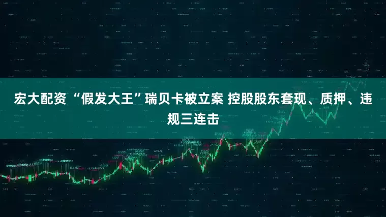 宏大配资 “假发大王”瑞贝卡被立案 控股股东套现、质押、违规三连击